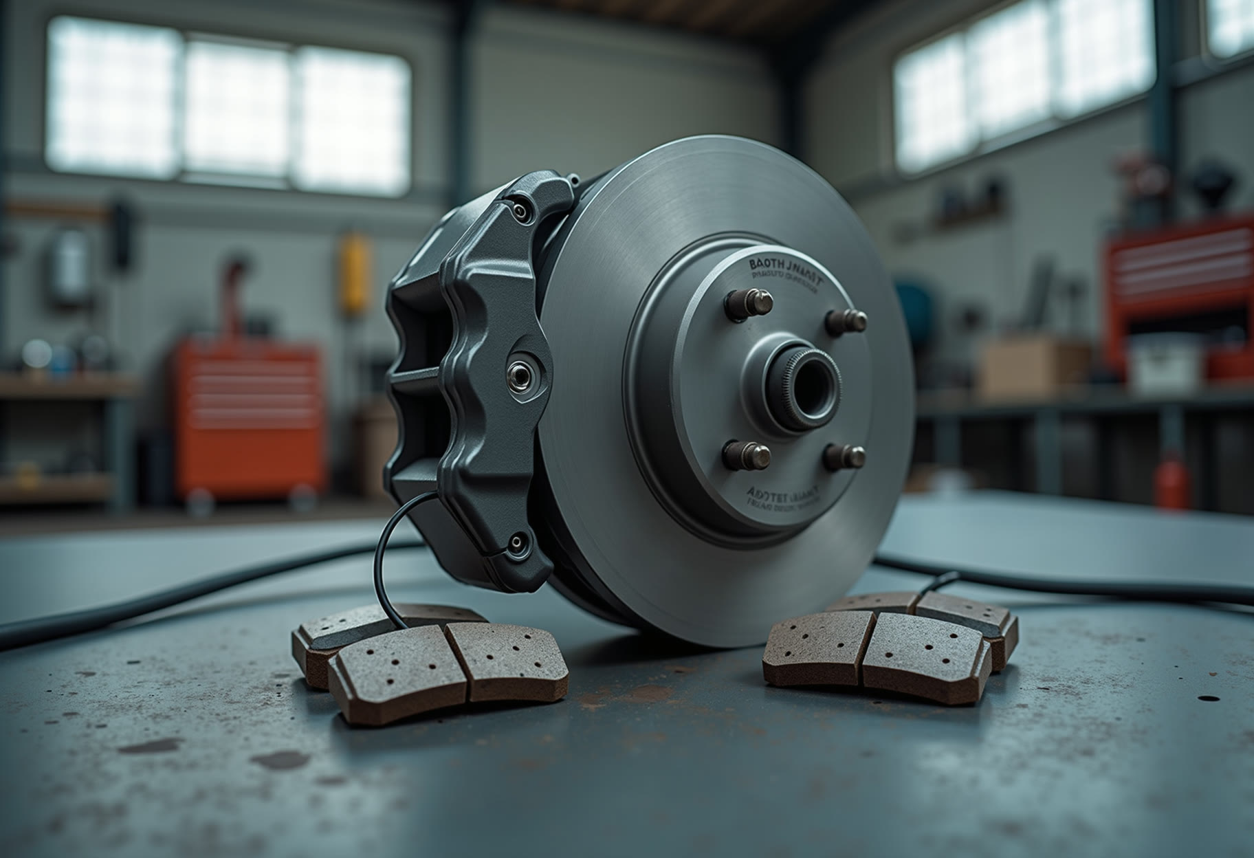 New brake pads seated